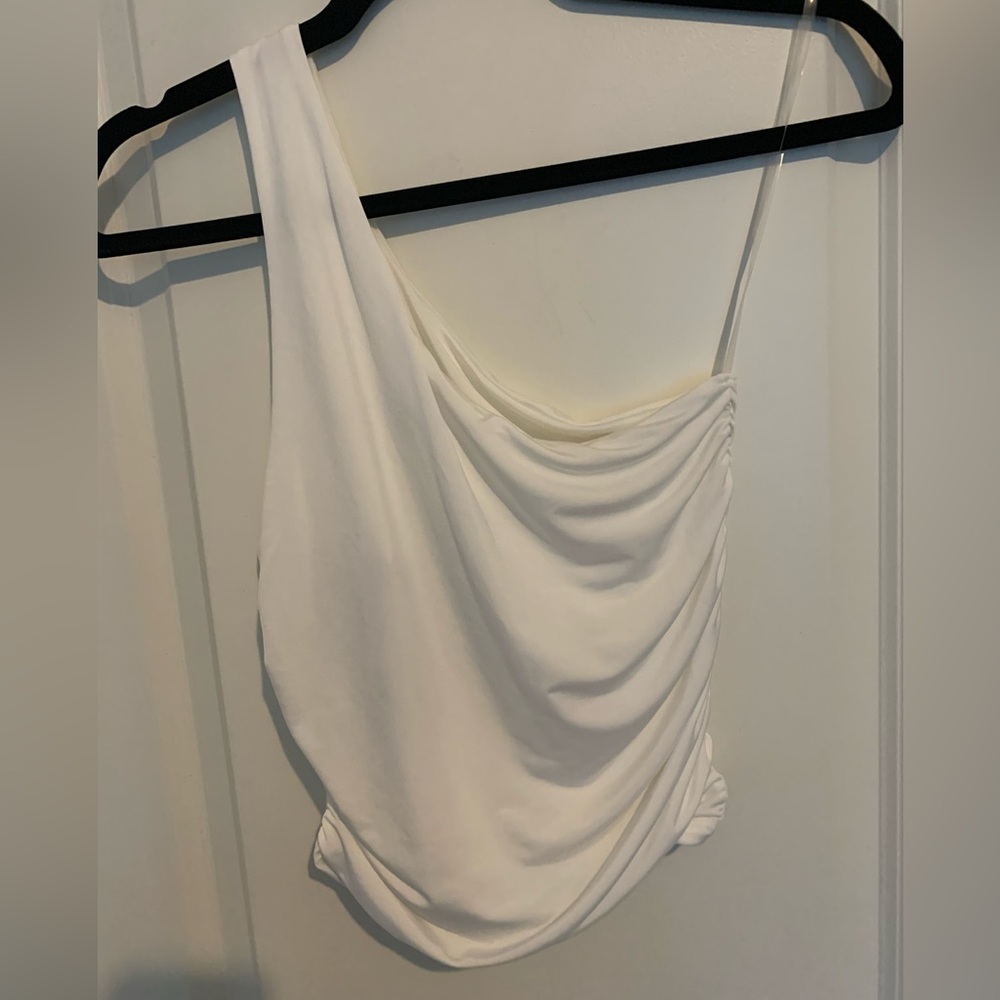 Off the shoulder white top, Small